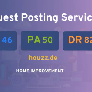 publish guest post on houzz.de