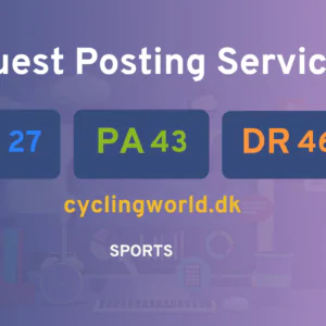 publish guest post on cyclingworld.dk
