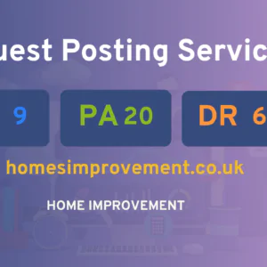 publish guest post on homesimprovement.co.uk