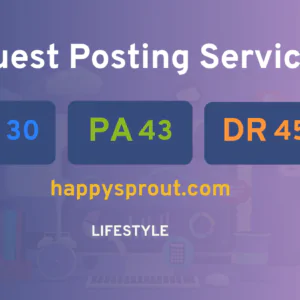 publish guest post on happysprout.com
