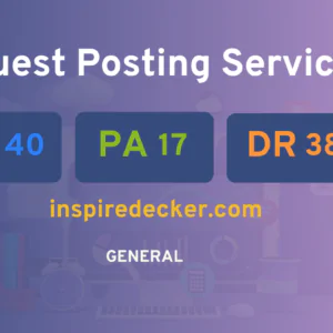 publish guest post on inspiredecker.com