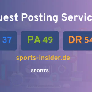 publish guest post on sports-insider.de