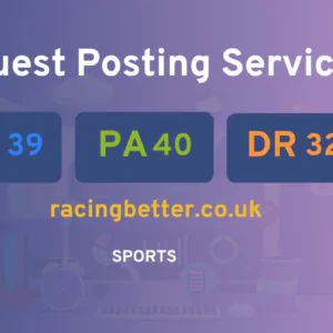 publish guest post on racingbetter.co.uk