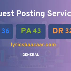 publish guest post on lyricsbaazaar.com