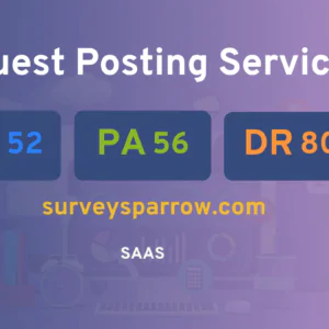 publish guest post on surveysparrow.com