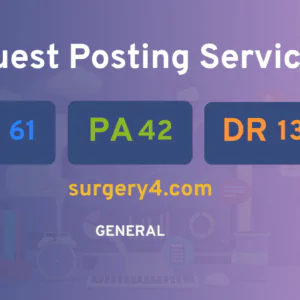 publish guest post on surgery4.com