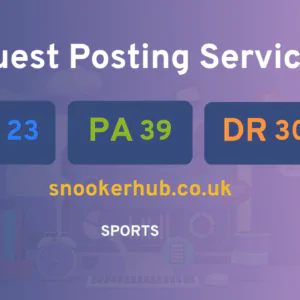 publish guest post on snookerhub.co.uk