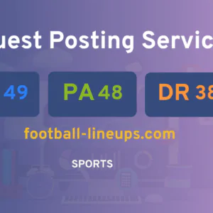 publish guest post on football-lineups.com