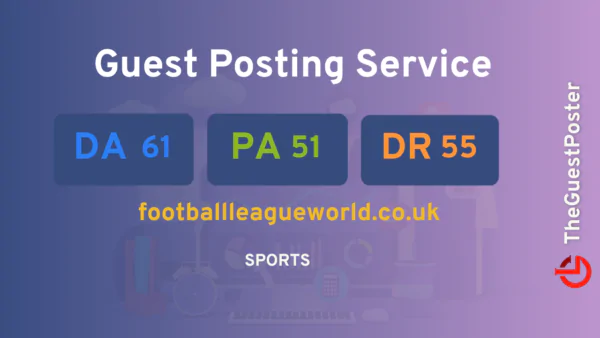 publish guest post on footballleagueworld.co.uk