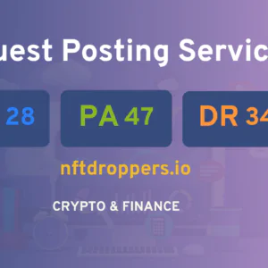 publish guest post on nftdroppers.io