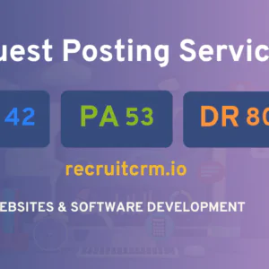 publish guest post on recruitcrm.io