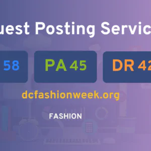 publish guest post on dcfashionweek.org