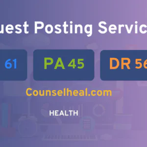 publish guest post on Counselheal.com