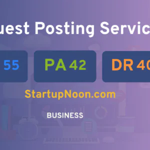 publish guest post on StartupNoon.com