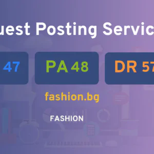 publish guest post on fashion.bg