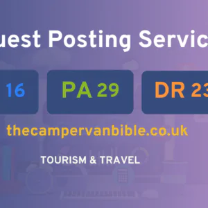 publish guest post on thecampervanbible.co.uk