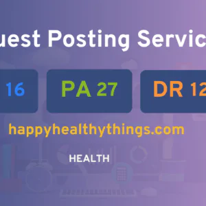 publish guest post on happyhealthythings.com