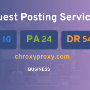 publish guest post on chroxyproxy.com