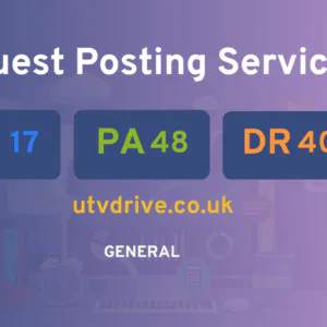 publish guest post on utvdrive.co.uk