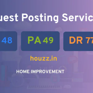 publish guest post on houzz.in