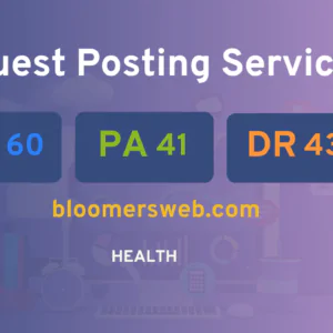 publish guest post on bloomersweb.com