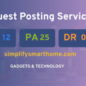 publish guest post on simplifysmarthome.com
