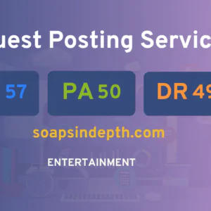 publish guest post on soapsindepth.com