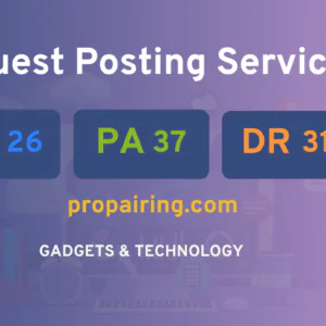publish guest post on propairing.com