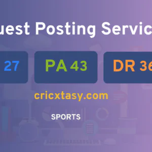 publish guest post on cricxtasy.com