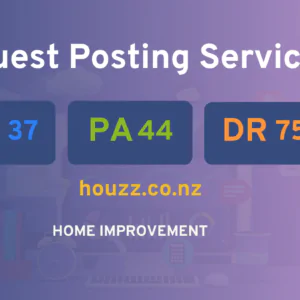 publish guest post on houzz.co.nz
