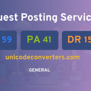 publish guest post on unicodeconverters.com