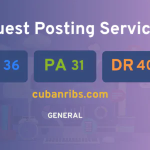 publish guest post on cubanribs.com